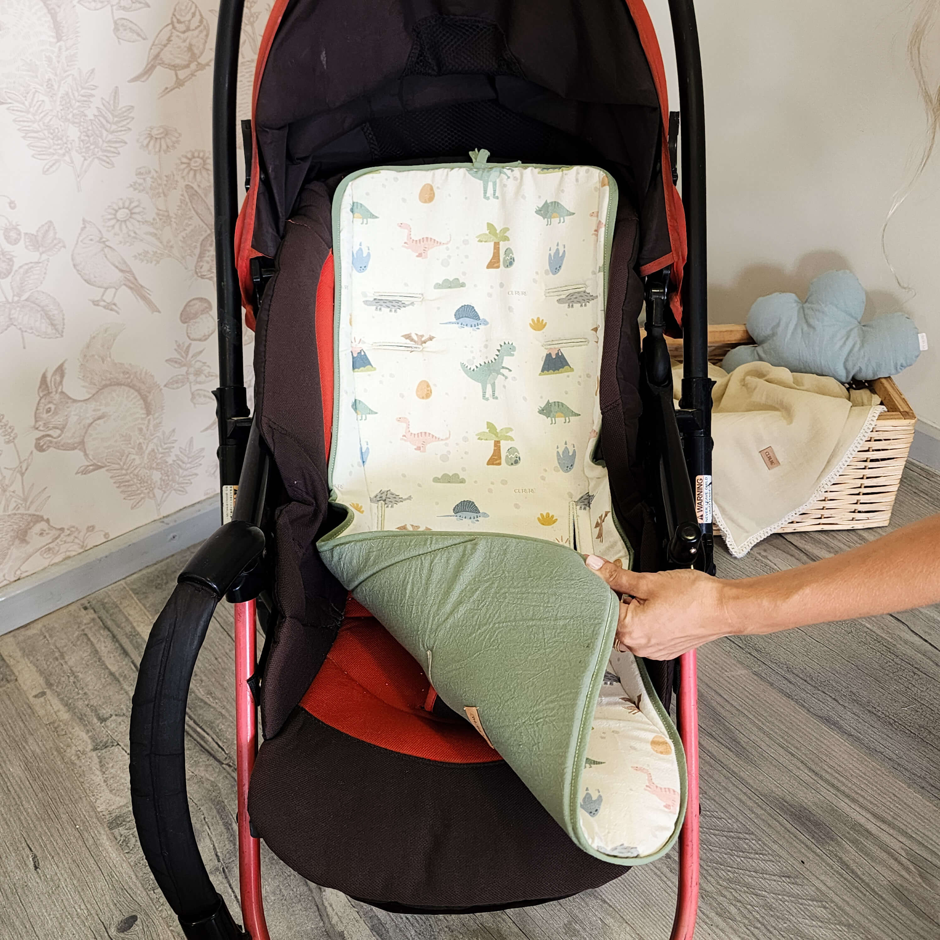 Colchoncito de coche DINO