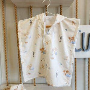 Ponchito de Toalla - Surf Talle 1