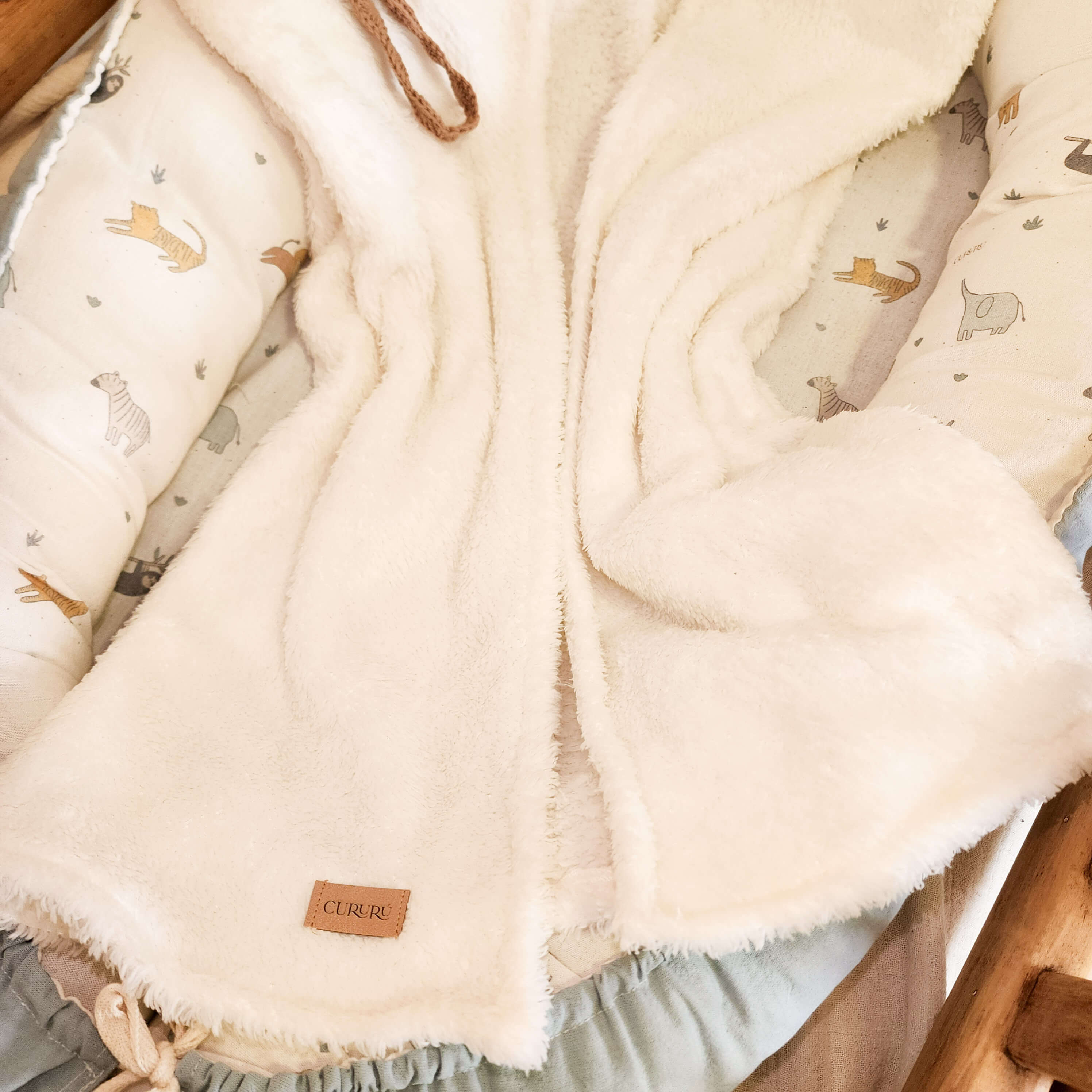 Manta de abrigo Jacó Natural