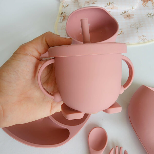 Set Primeras Comidas Silicona 7 pzas