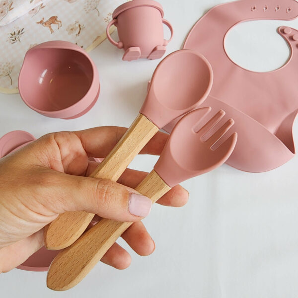 Set Primeras Comidas Silicona 7 pzas