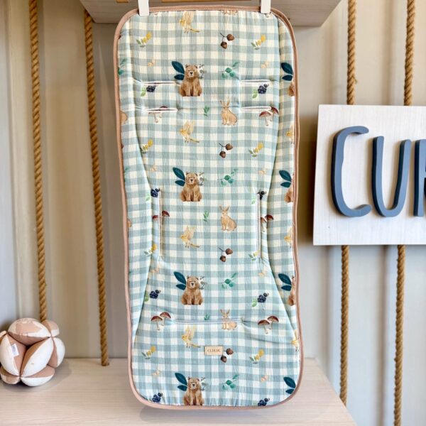 Colchoncito de coche BOHO VICHY