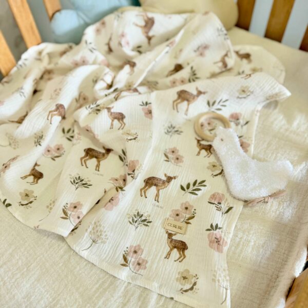 Manta Muselina Estampada