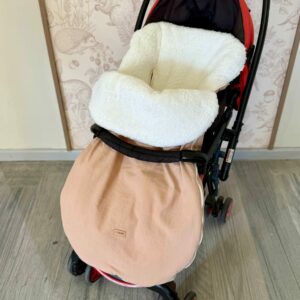 Porta Enfant de coche y butaca - Tostado liso