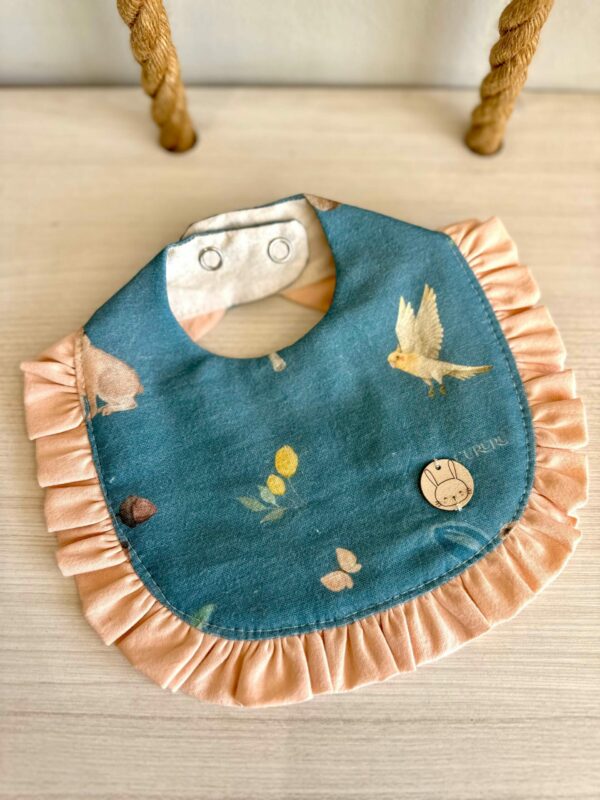 Babero Magnolia Boho rosa