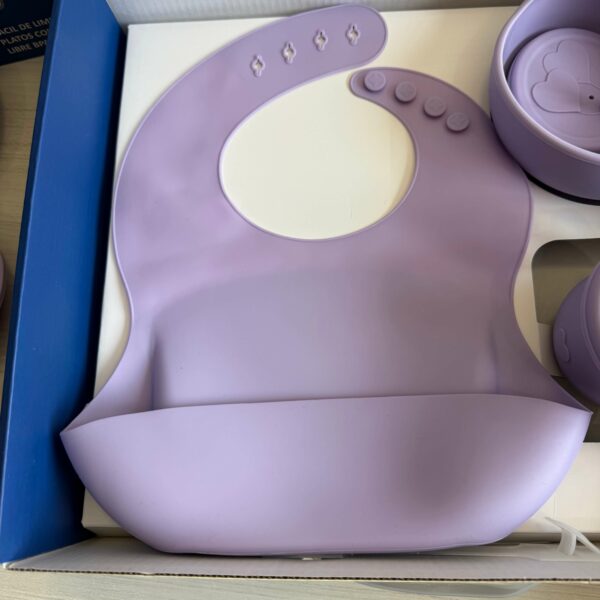 Set Primeras Comidas Elefante Silicona 8 pzas